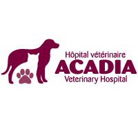 Acadia Veterinary Hospital (bilingual site) logo